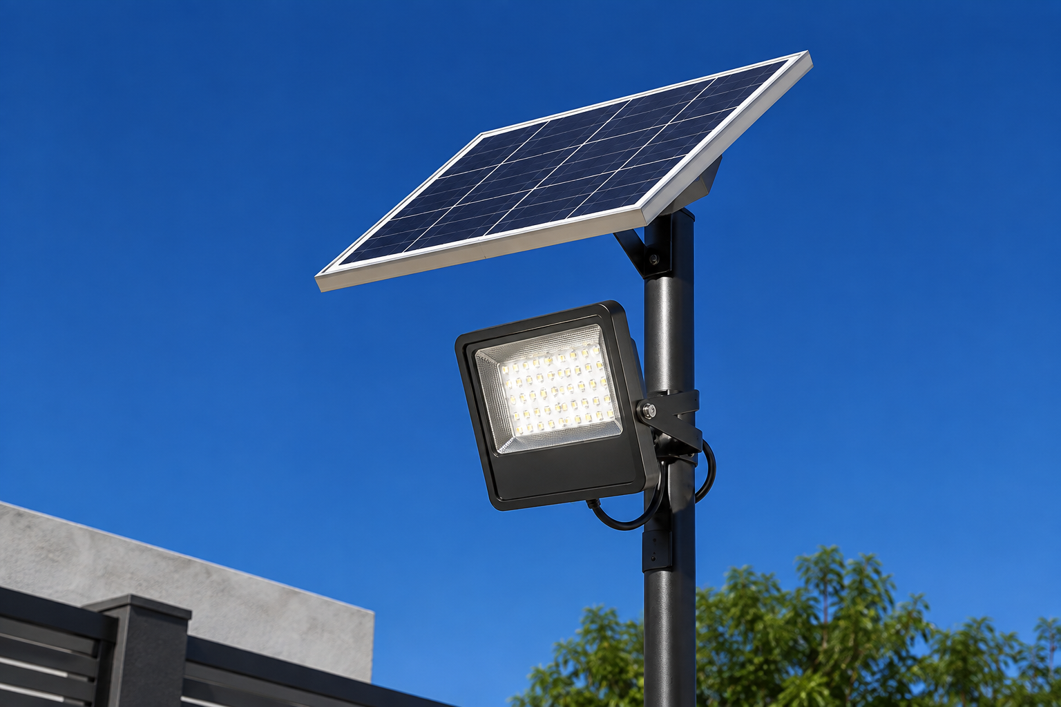 Focos solares LED autónomos